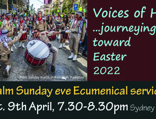 Palm Sunday Eve Ecumenical Service