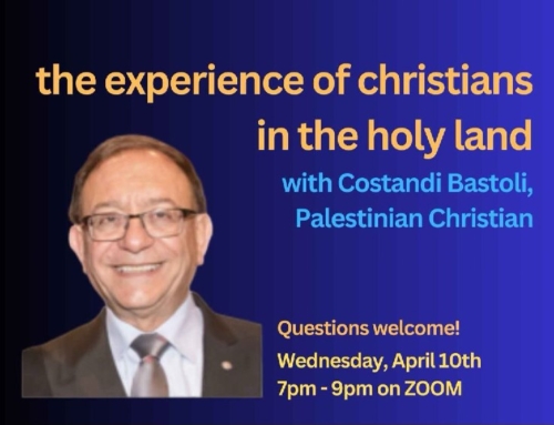 The Experience of Christians in the Holy Land